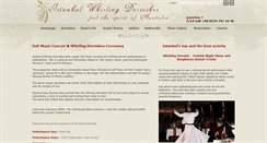 Desktop Screenshot of istanbulwhirlingdervishes.com